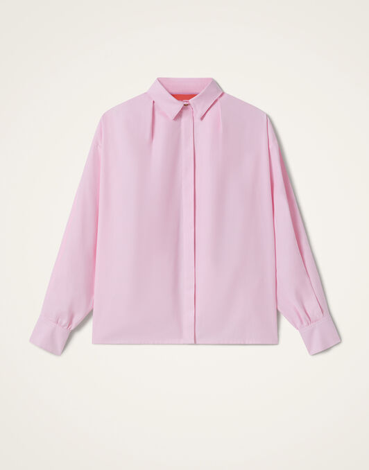 La Scala Shirt La DoubleJ: Solid Pink La Scala Shirt La DoubleJ: Solid Pink SHI0183COT100