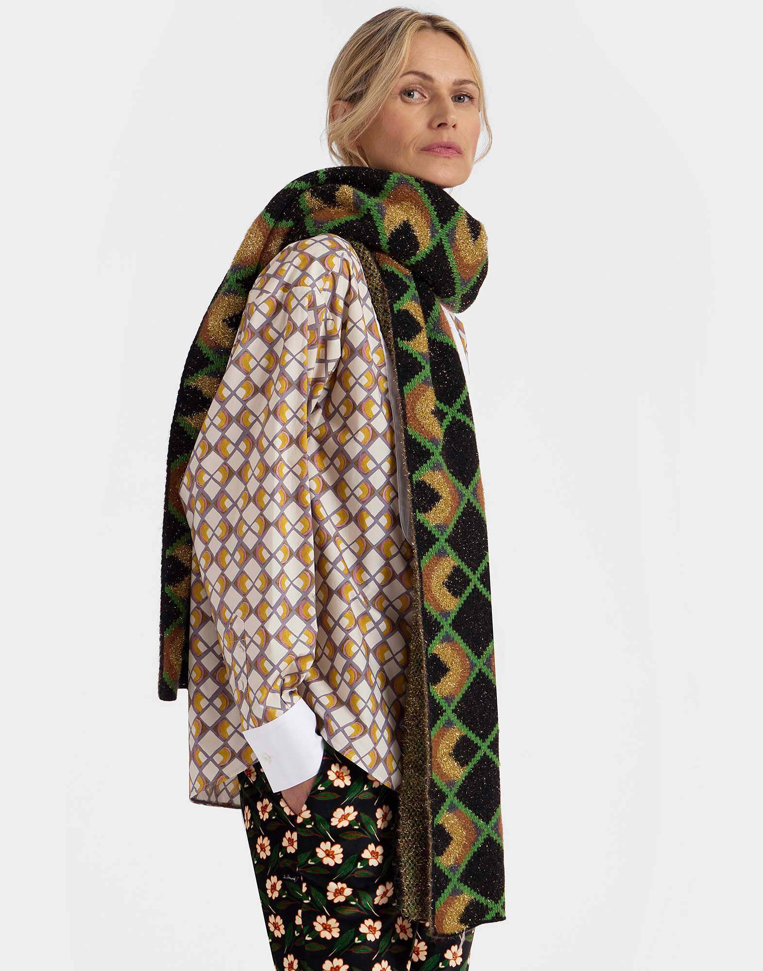 Half-Light Scarf La DoubleJ: Half-Light Black SCA0062KNI132
