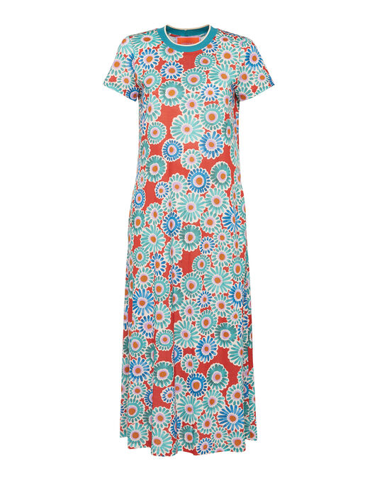 Sporty Swing Dress La DoubleJ: Crazy Daisy DRE0247JER002