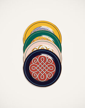 Dessert Plates Set Of 4 La DoubleJ: Cortile Mix DIS0078CER001