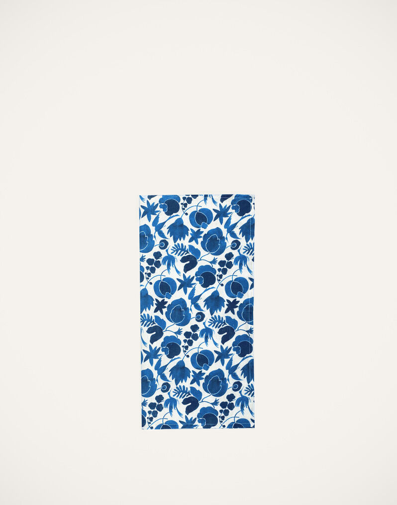 Large Napkins Set Of 2 La DoubleJ: Wildbird Blu Small Large Napkins Set Of 2 La DoubleJ: Wildbird Blu Small NAP0006LIN001