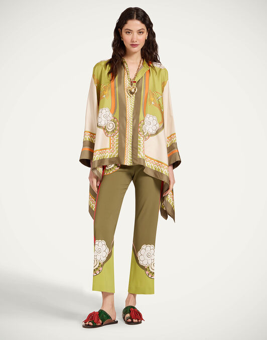 Stretch Pants La DoubleJ: Ambrosia Placée Green Stretch Pants La DoubleJ: Ambrosia Placée Green TRO0054VIS011