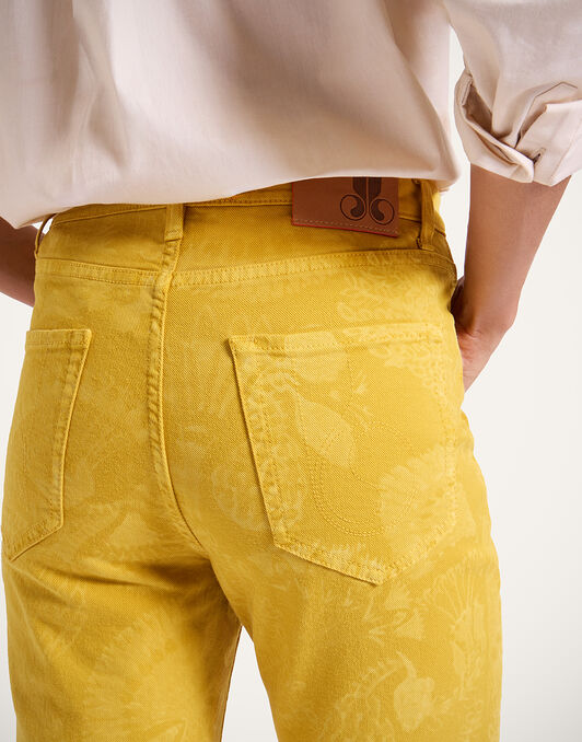Fancy Crop Jeans La DoubleJ: Sicomore Yellow Fancy Crop Jeans La DoubleJ: Sicomore Yellow TRO0108DEN001