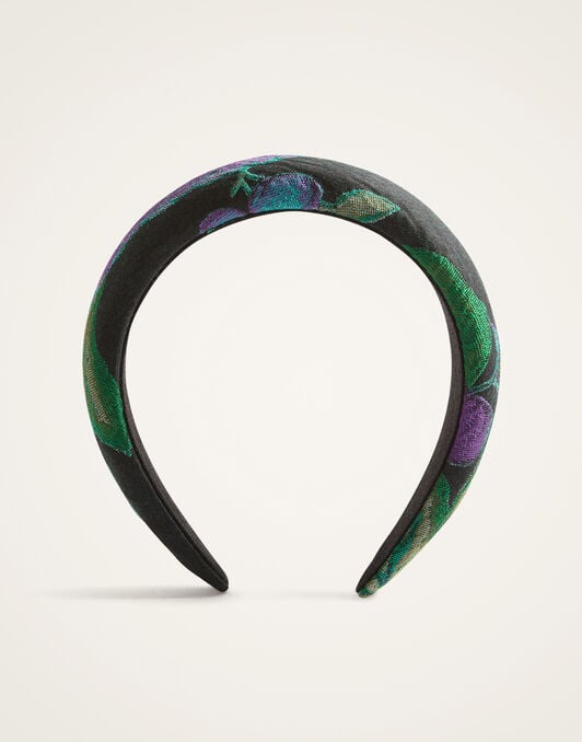 Medici Headband La DoubleJ: Botanical Black Medici Headband La DoubleJ: Botanical Black HEB0017JCQ144