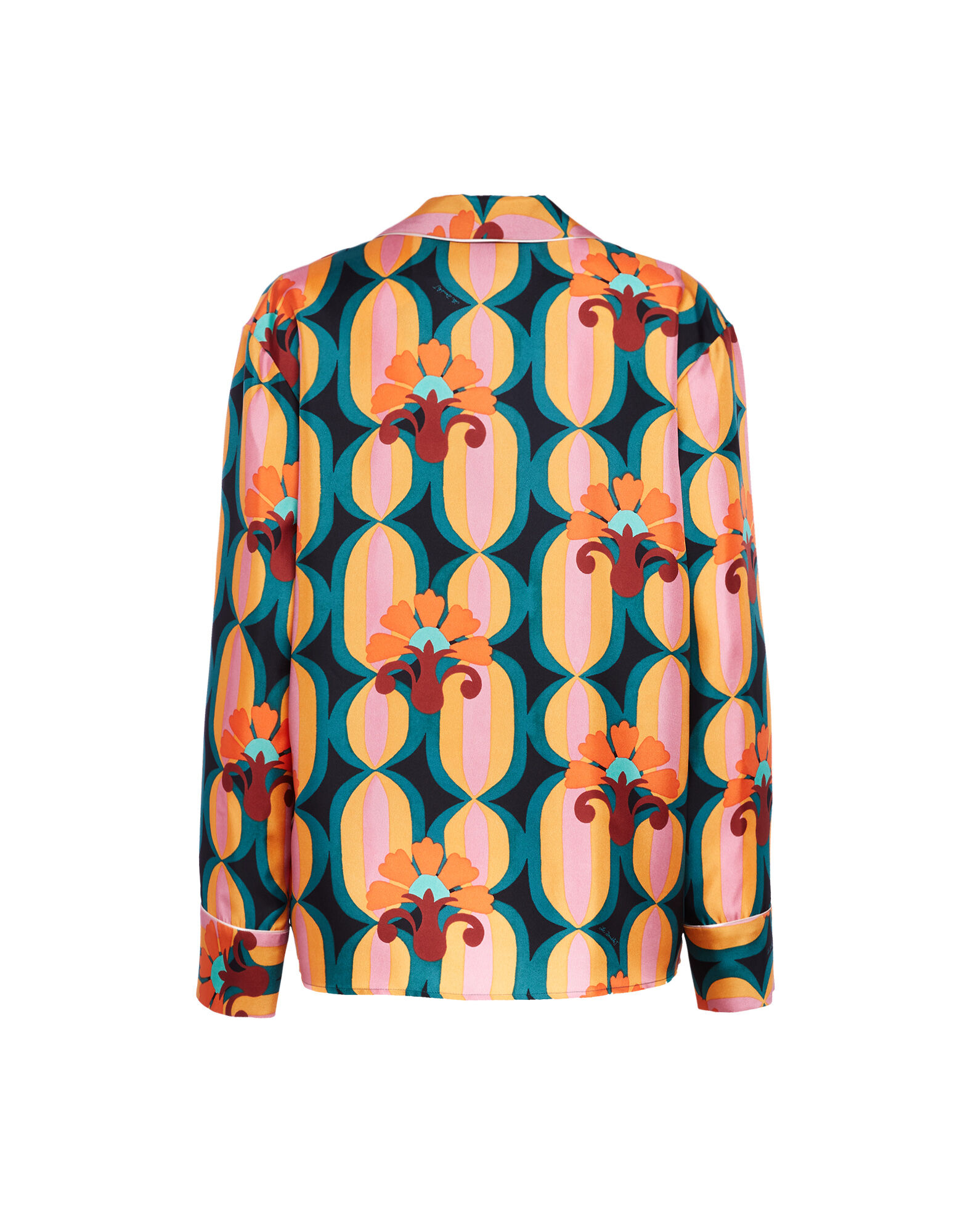 Pajama Shirt La DoubleJ: Arcturus Blue Petrol Pajama Shirt La DoubleJ: Arcturus Blue Petrol SHI0077SIL001
