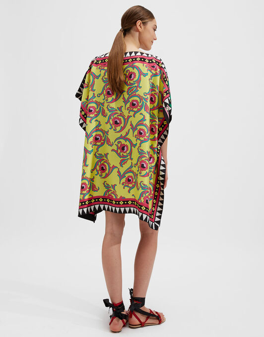 Scarf Dress LaDoubleJ: Cartwheel Fuxia DRE0223SIL006