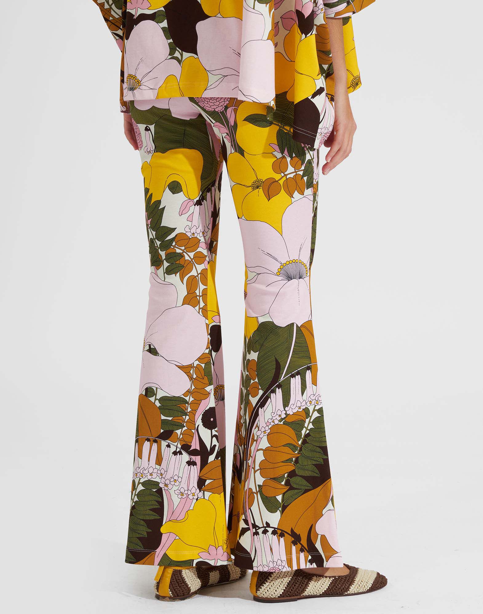 Meditation Pants La DoubleJ: Big Flower Rose Meditation Pants La DoubleJ: Big Flower Rose TRO0055INT001