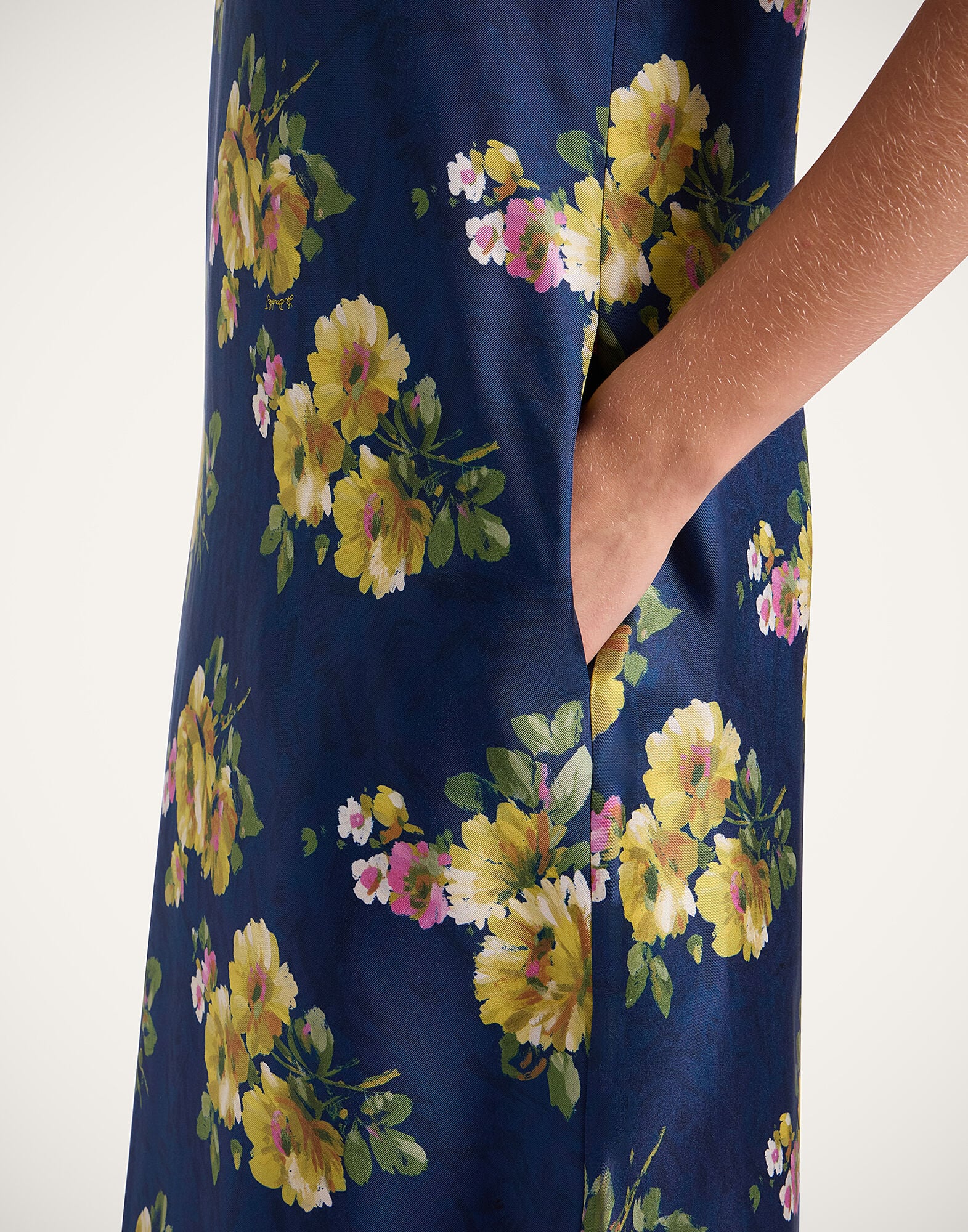 Swing Dress La DoubleJ: Riptide Midnight Blue DRE0001SIL001
