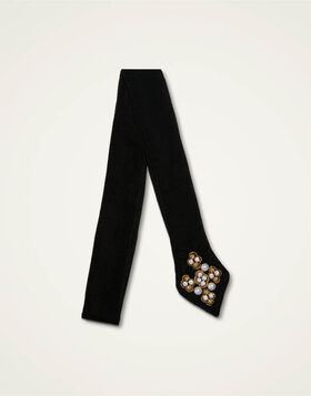 Ella 2-Ways Stole La DoubleJ: Solid Black HEB0021VEL015