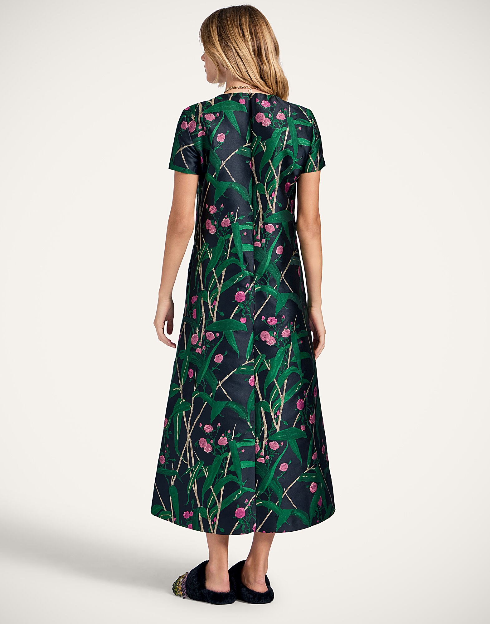 Swing Dress La DoubleJ: Bamboo Black DRE0001JCQ119