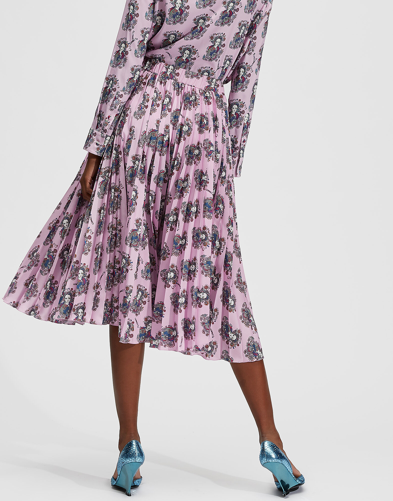 Midi Soleil Skirt La DoubleJ: Mini Demeter Midi Soleil Skirt LaDoubleJ: Mini Demeter SKI0029SPO001
