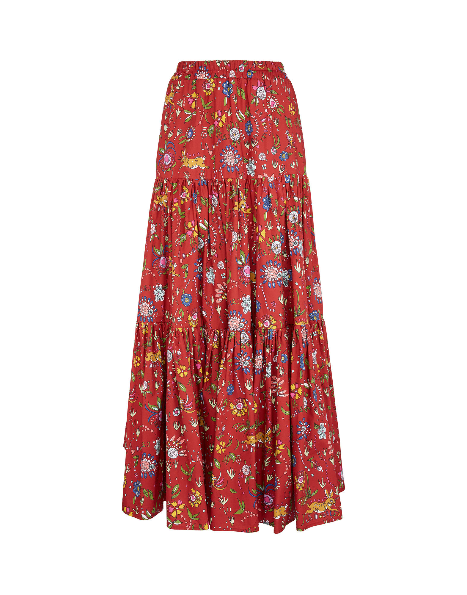 Big Skirt LaDoubleJ: Babe Bordeaux SKI0001COT020