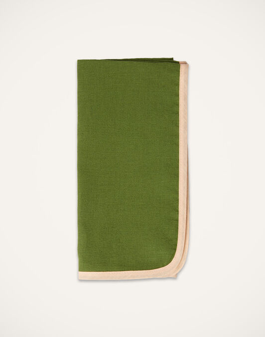 Large Napkins Set Of 4 La DoubleJ: Rainbow Mixed Large Napkins Set Of 4 La DoubleJ: Rainbow Mixed NAP0012LIN006