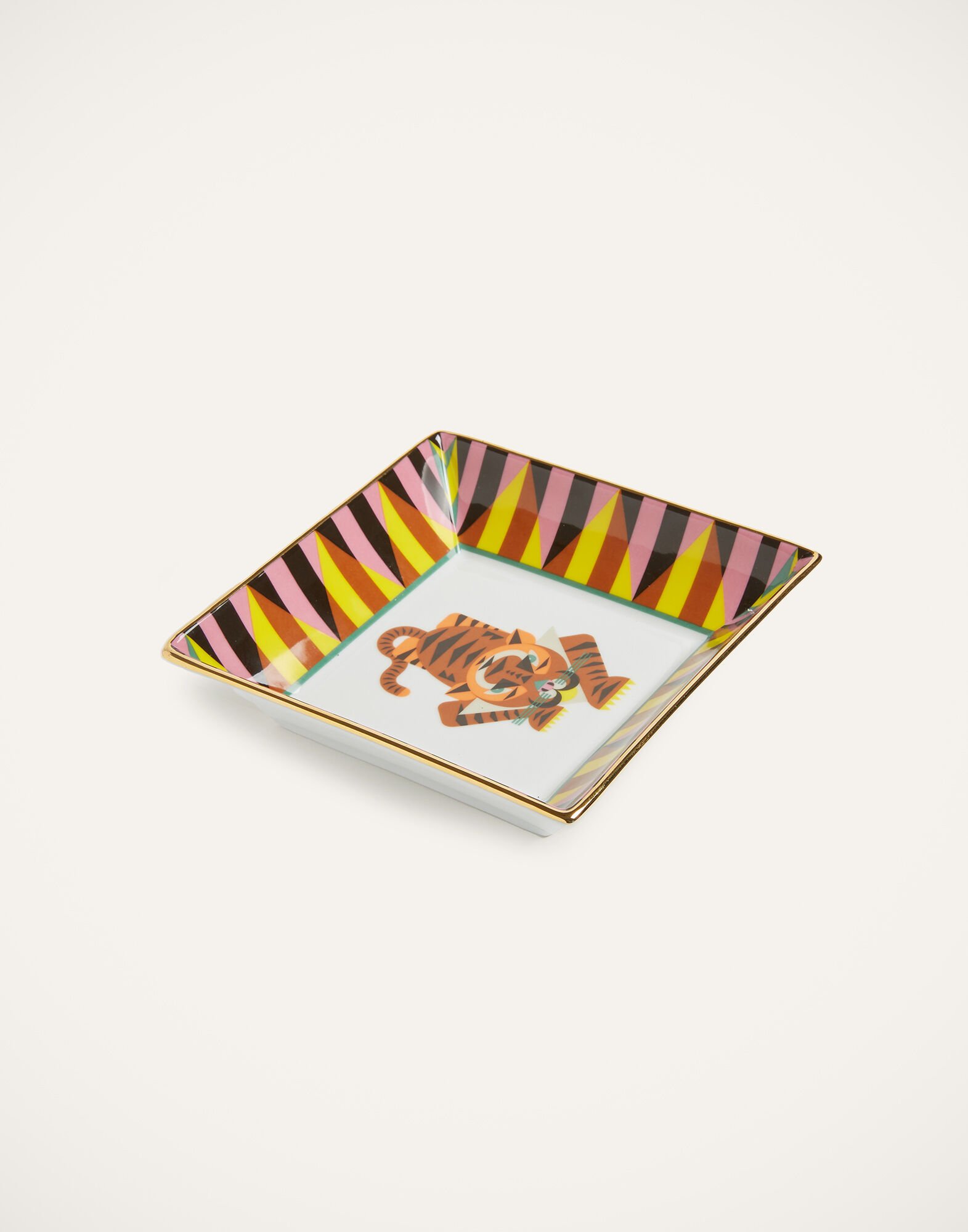 Trinket Tray (15X15) La DoubleJ: Tiger Trinket Tray (15X15) La DoubleJ: Tiger DIS0056CER001
