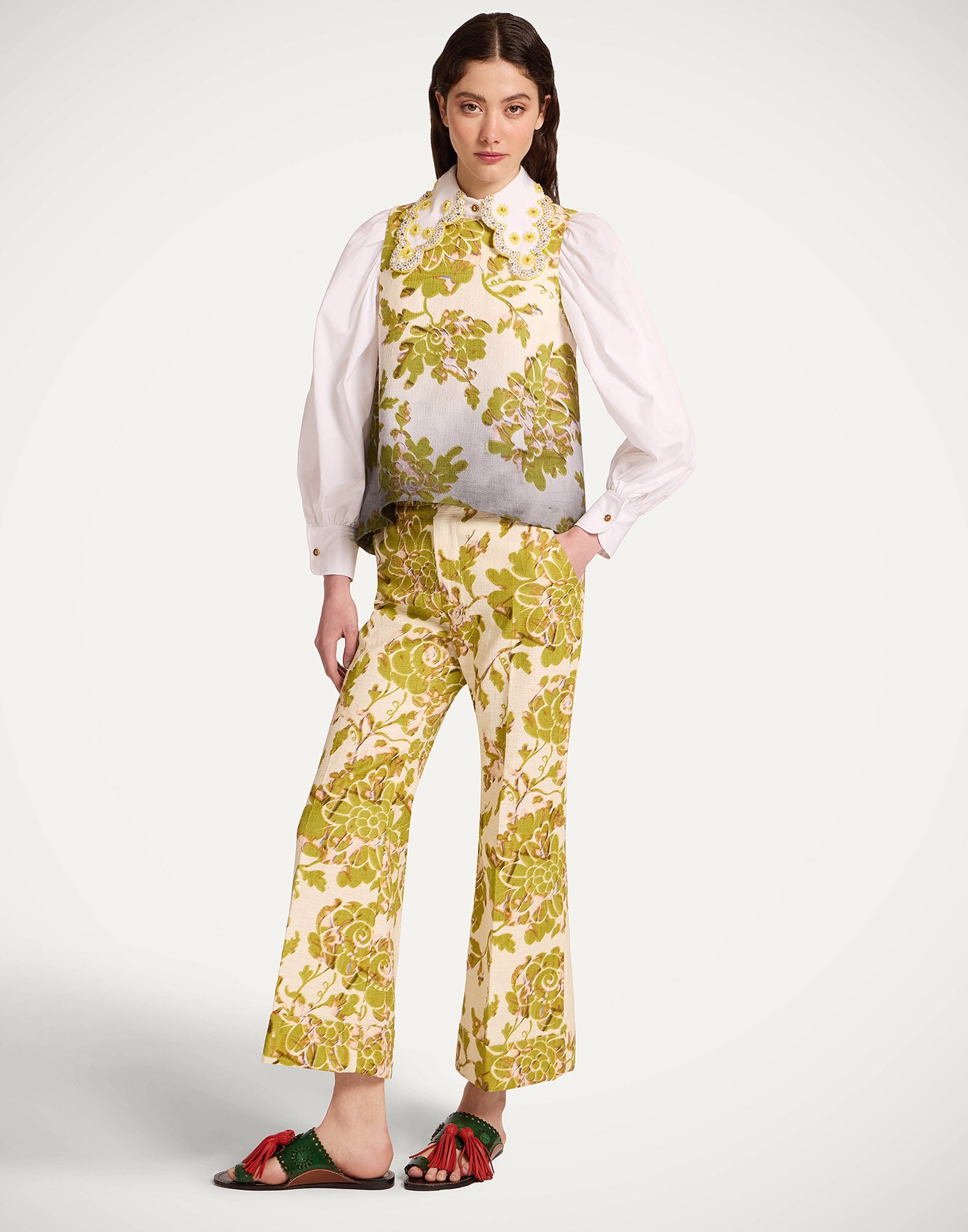 Hendrix Pants La DoubleJ: Oasis Green Hendrix Pants La DoubleJ: Oasis Green TRO0014COT005