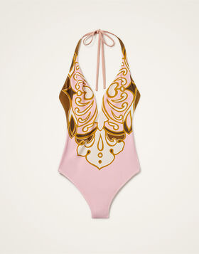 Sexy Swimsuit La DoubleJ: Cocoon Placée Pink SWI0091LYC009