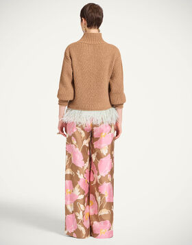 Palazzo Pants La DoubleJ: Sylph Khaki TRO0003SIL001