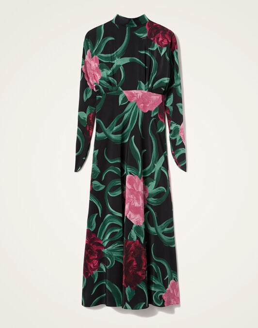 Gilda Dress La DoubleJ: Peony Black Gilda Dress La DoubleJ: Peony Black DRE0987CRE001