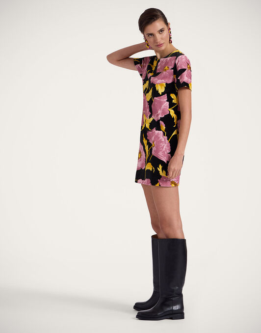 Mini Swing Dress La DoubleJ: Sylph Black Mini Swing Dress La DoubleJ: Sylph Black DRE0658VEL001