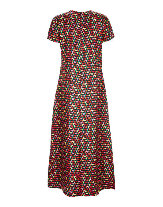 Swing Dress La DoubleJ: Ping Pong Multicolor Swing Dress LaDoubleJ: Ping Pong Multicolor DRE0001SIL001