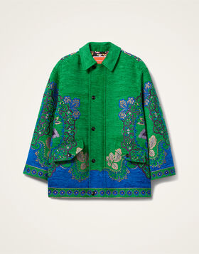Truffle Coat La DoubleJ: Cornucopia Placée Green JAC0178JCQ130