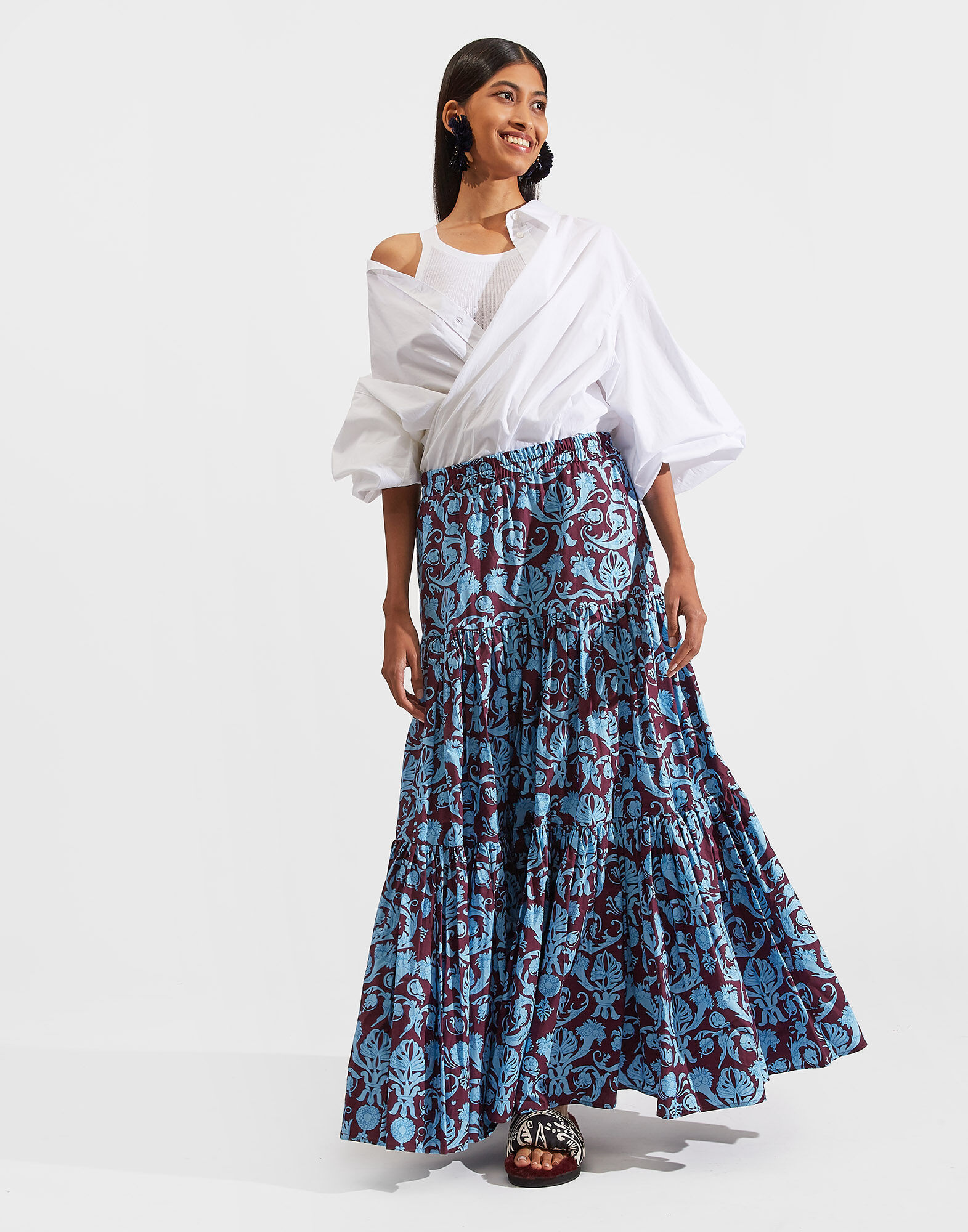 Big Skirt La DoubleJ: Brocade SKI0001COT001