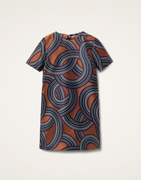 Mini Swing Dress La DoubleJ: Montecarlo Blue DRE0658JCQ129
