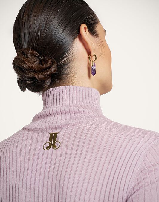 High Kick Top La DoubleJ: Solid Lilac PUL0167KNI091