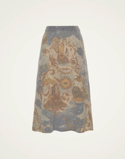 All-In Skirt La DoubleJ: Light Blue All-In Skirt La DoubleJ: Light Blue SKI0134KNI124