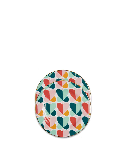 Dessert Plate Set of 2 La DoubleJ: Farfalle Dessert Plate Set of 2 La DoubleJ: Farfalle DIS0048CER001