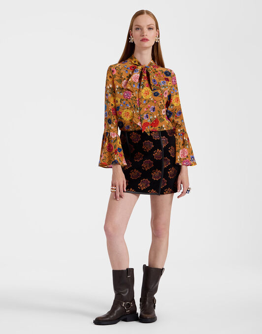 Twiggy Skirt La DoubleJ: Rosette Black Twiggy Skirt La DoubleJ: Rosette Black SKI0128JCQ086