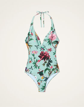 Sexy Swimsuit La DoubleJ: Zooflora Mini Light Blue SWI0036LYC001