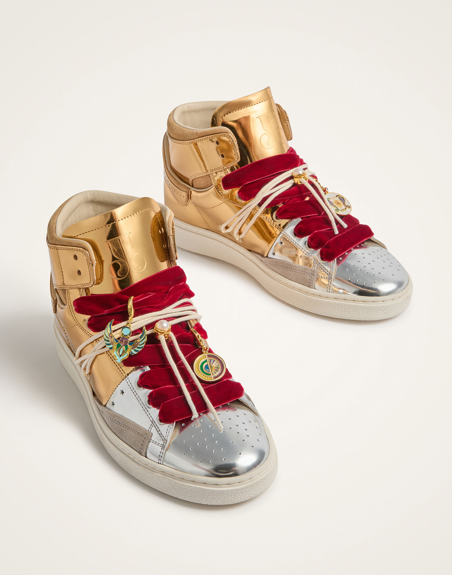 All Time High Top La DoubleJ: Bicolor Gold All Time High Top La DoubleJ: Bicolor Gold SHO0113LEA018