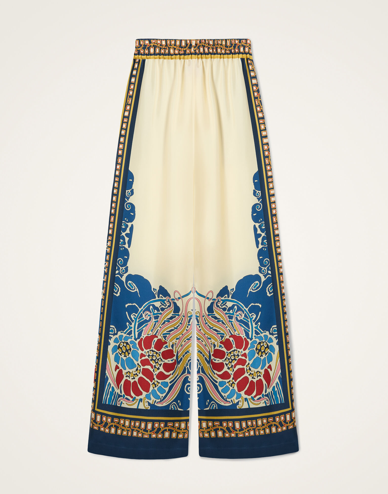 Palazzo Pants La DoubleJ: Lemuria Placée Blue Palazzo Pants La DoubleJ: Lemuria Placée Blue TRO0026SIL006