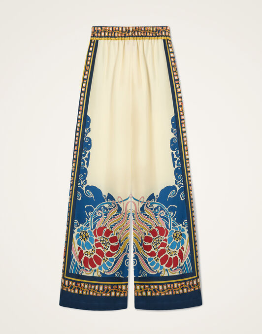 Palazzo Pants La DoubleJ: Lemuria Placée Blue Palazzo Pants La DoubleJ: Lemuria Placée Blue TRO0026SIL006