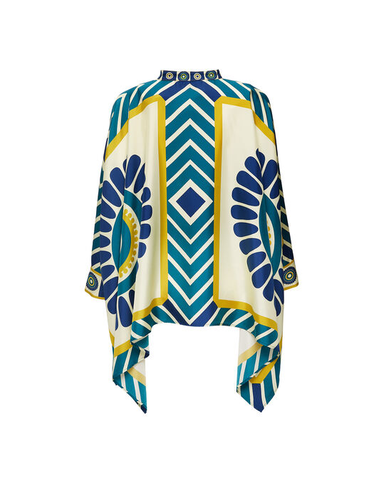 Foulard Shirt La DoubleJ: White Solar Placée SHI0167LAC008