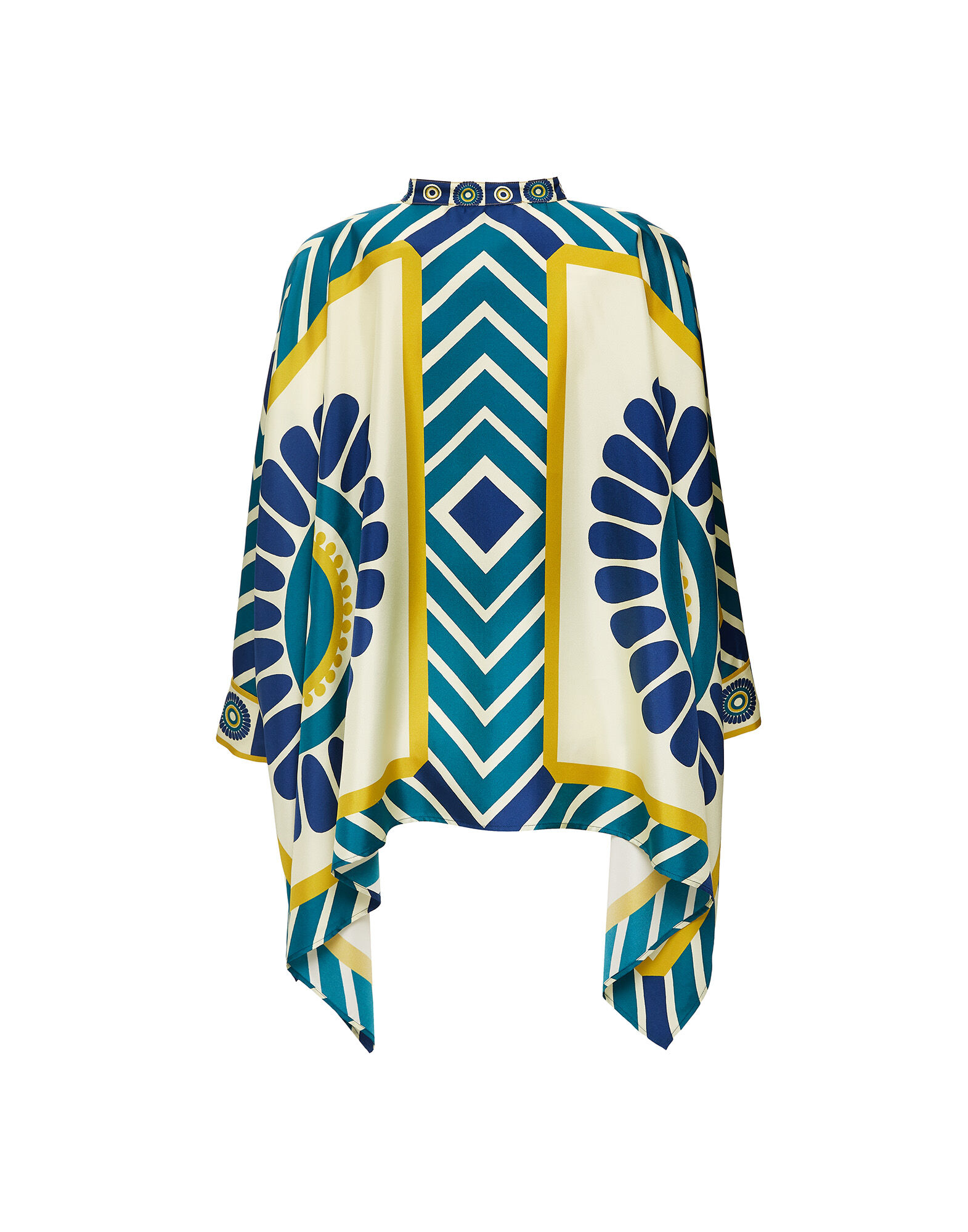 Foulard Shirt La DoubleJ: White Solar Placée SHI0167LAC008