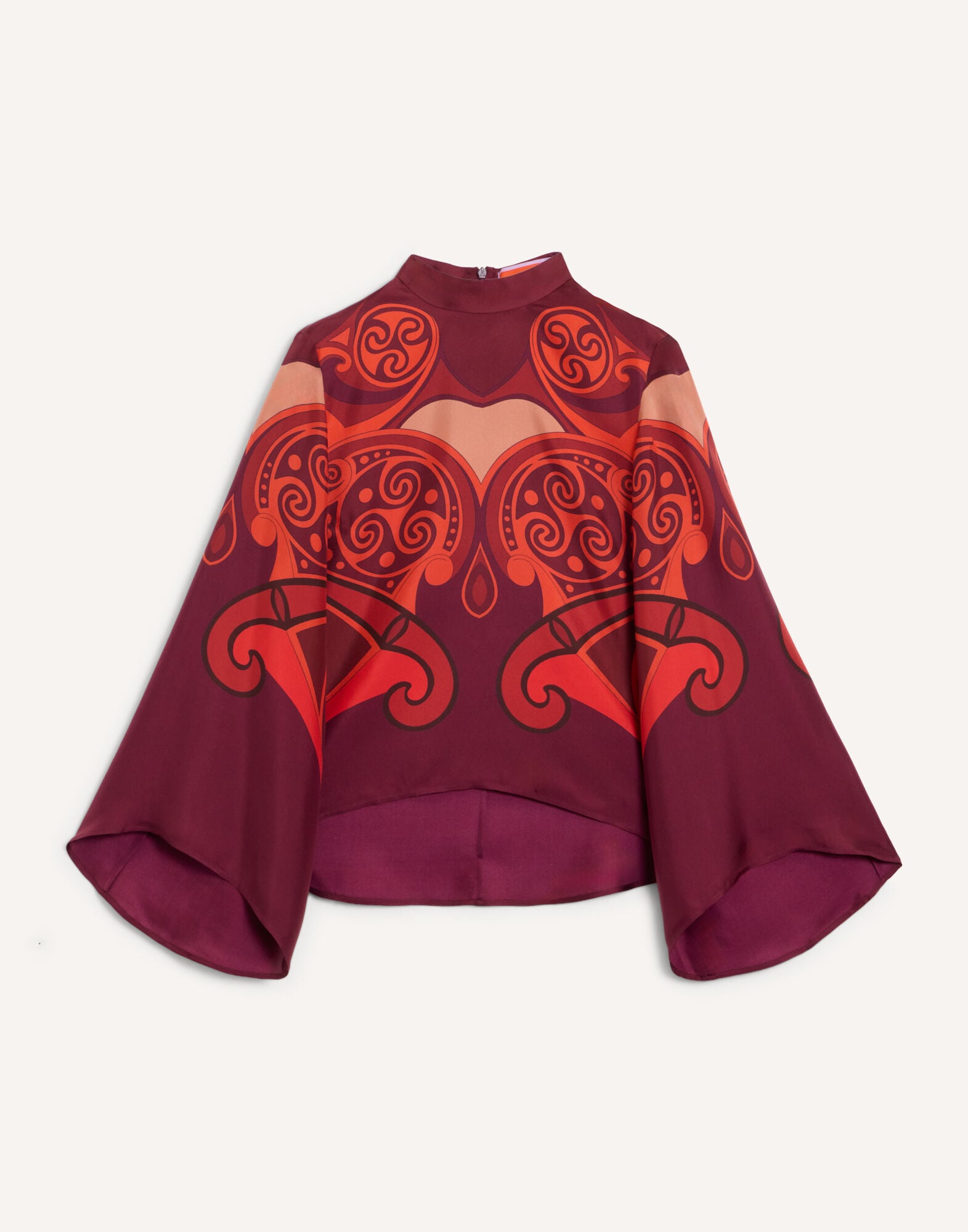 Make An Exit Top La DoubleJ: Alchemy Placée Dark Red TOP0117SIL017