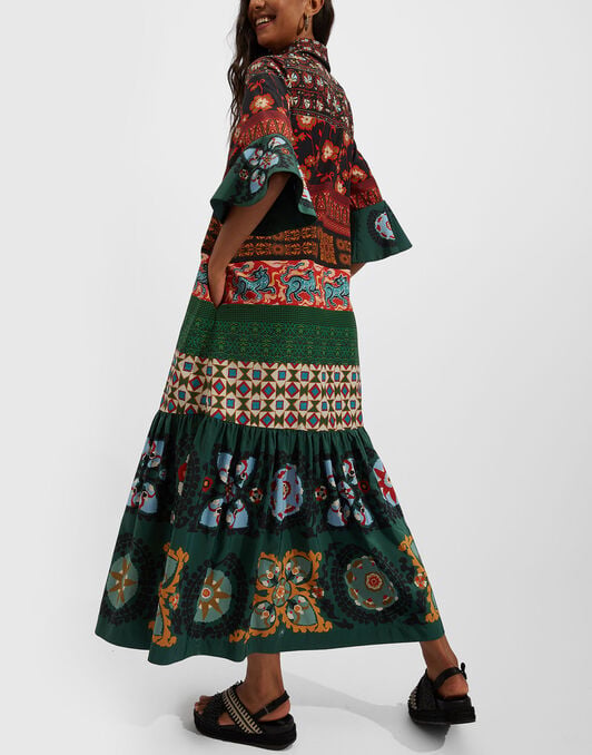 Artemis Dress La DoubleJ: Patchwork Placée Artemis Dress La DoubleJ: Patchwork Placée DRE0201FAI002