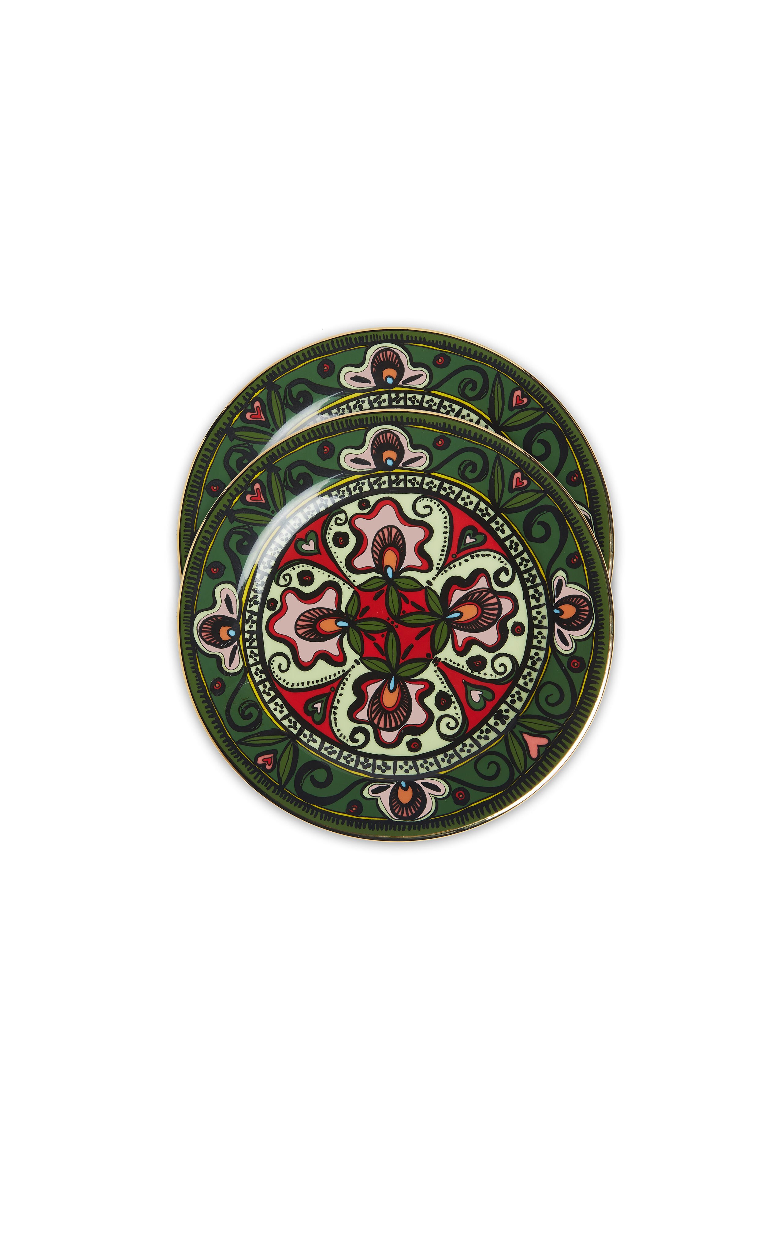 Dessert Plate Set of 2 La DoubleJ: Abundance DIS0039CER001
