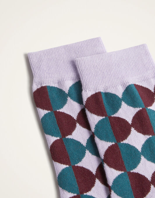 All Time Socks La DoubleJ: Sfere Lilac SOC0016COT083