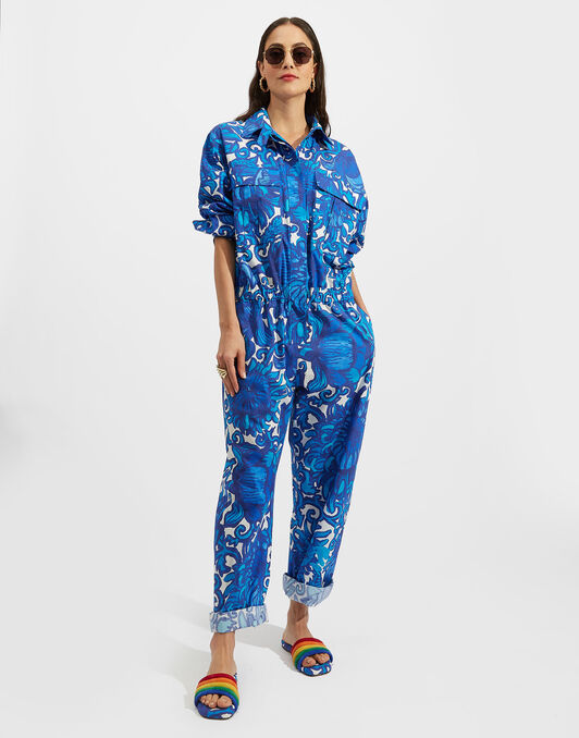 Aviator Jumpsuit La DoubleJ: Anemone Aviator Jumpsuit La DoubleJ: Anemone DRE0489COT039