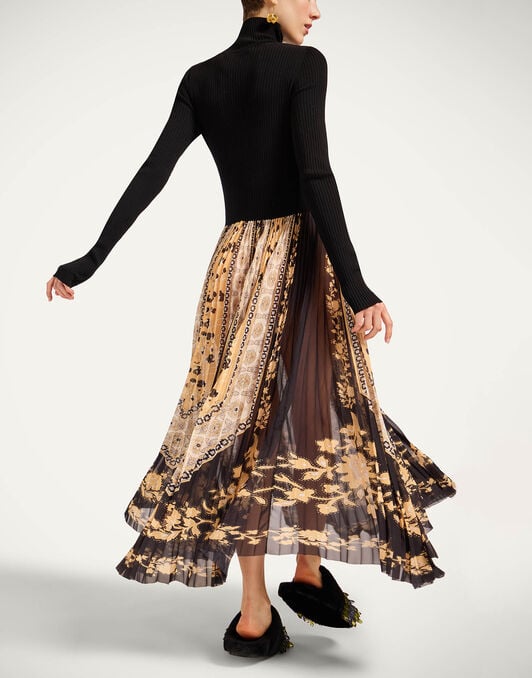 Moondance Knit Dress La DoubleJ: Regalia Gold Moondance Knit Dress La DoubleJ: Regalia Gold DRE1017KNI192