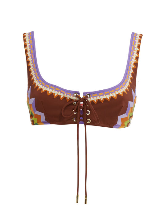 Sunset Bikini Top La DoubleJ: Sunset Moro Placée Sunset Bikini Top La DoubleJ: Sunset Moro Placée SWI0046LYC006