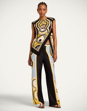 Club Pants La DoubleJ: Sanctuary Placée Black TRO0210SIL026