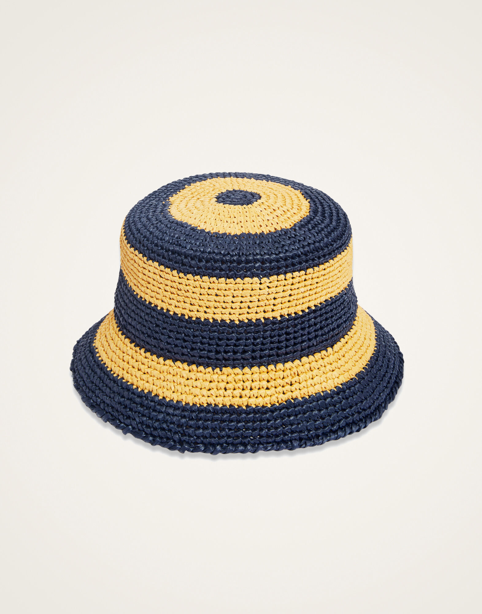Bucket Hat La DoubleJ: Color Block Navy Bucket Hat La DoubleJ: Color Block Navy HAT0015RAF003