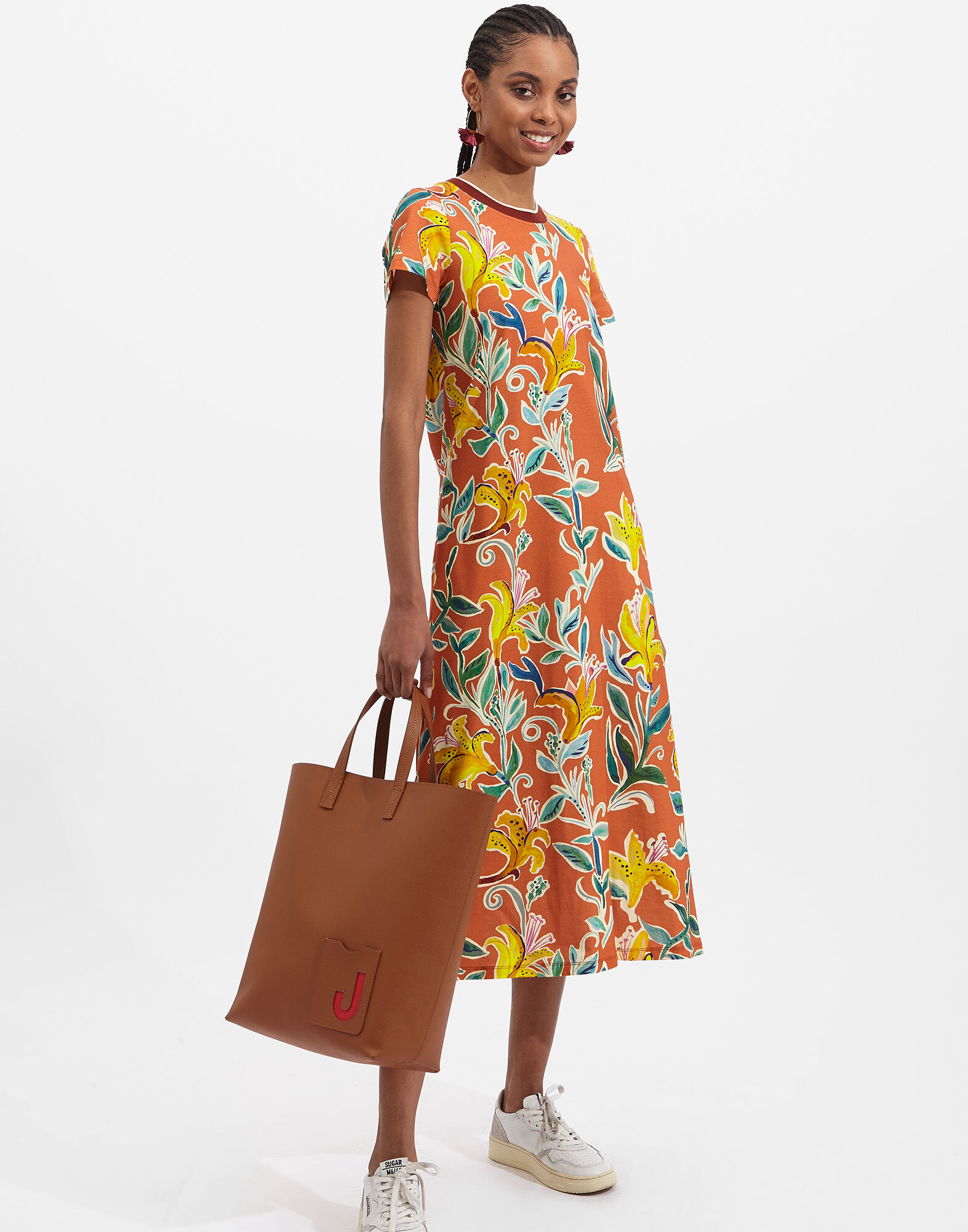 Sporty Swing Dress La DoubleJ: Lily DRE0247JER002