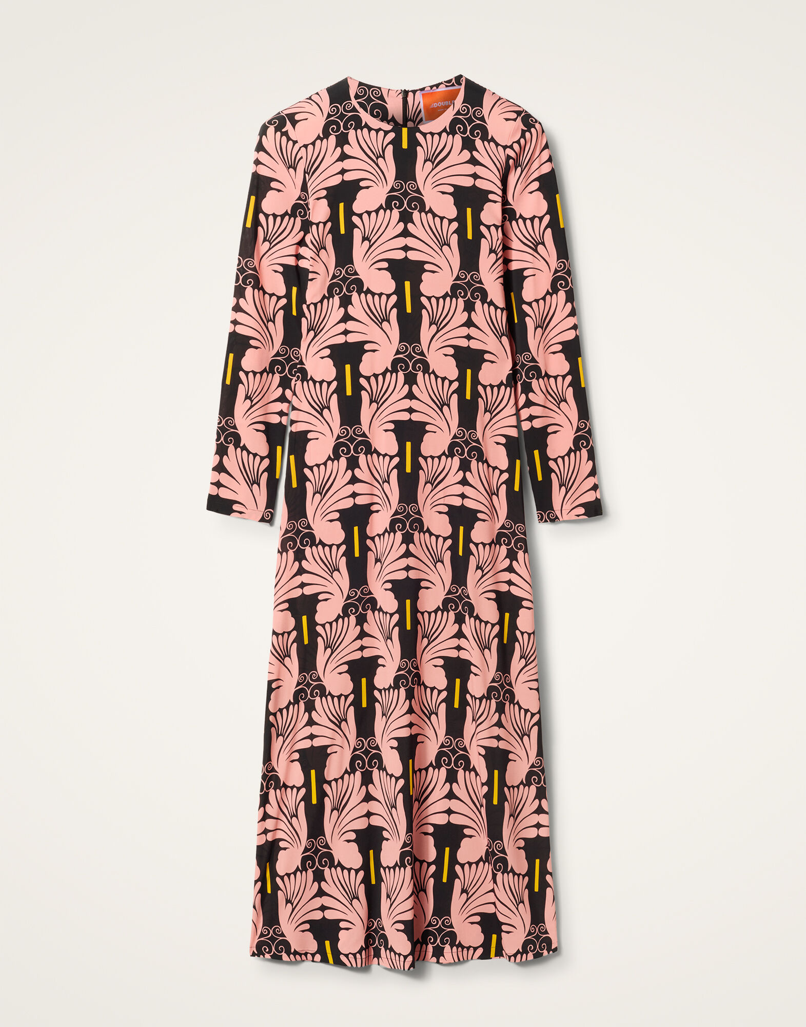 Long Sleeve Swing Dress La DoubleJ: Ali Rosa Long Sleeve Swing Dress La DoubleJ: Ali Rosa DRE0184VIS001