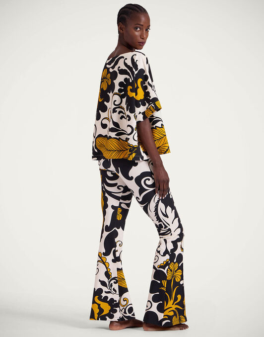 New Meditation Pants La DoubleJ: Marea Black & White New Meditation Pants La DoubleJ: Marea Black & White TRO0147JER020