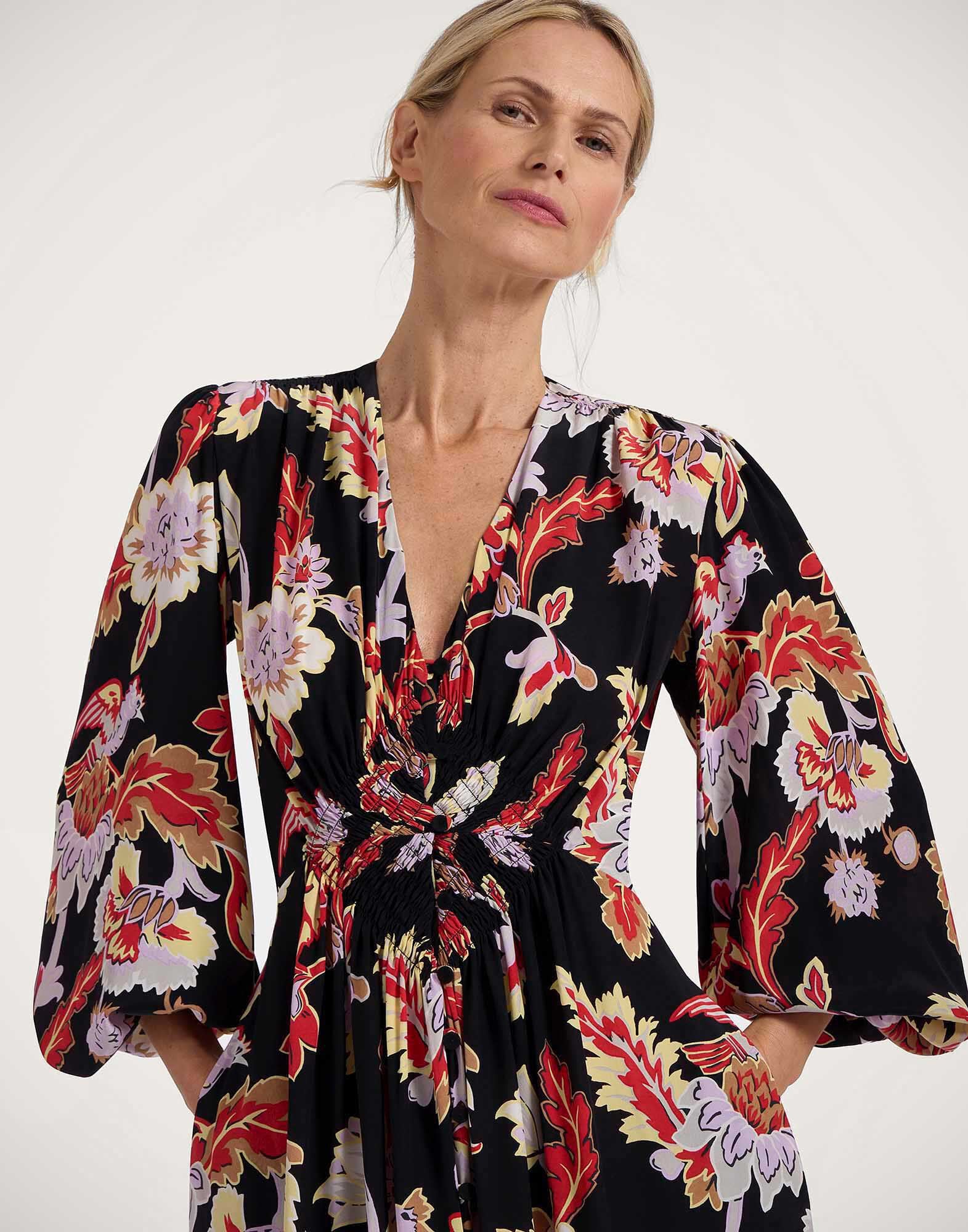 Long Camerino Dress La DoubleJ: Lark Black Long Camerino Dress La DoubleJ: Lark Black DRE0720CRE002